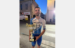 MGVELO CLUB CYCLISTE : Le retour de Romain Lorcerie en Open 1